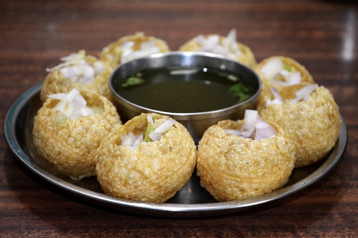 Order Pani Puri (6) food online from Cosmos Indian Store & Cafe store, Lawrence on bringmethat.com