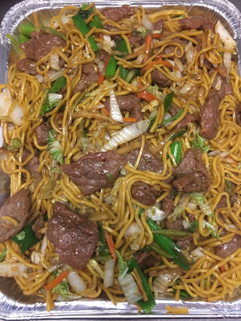 Order 96. Beef Lo Mein food online from No. 1 taste chinese restaurant store, Baltimore on bringmethat.com