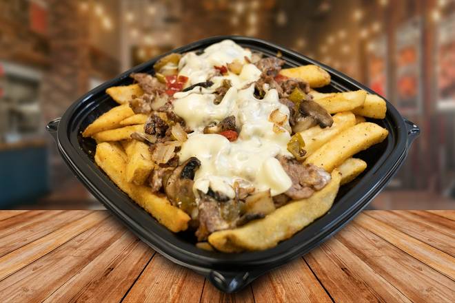Order Cheese Steak Fries Large  food online from Capriotti Sandwich Shop store, Annapolis on bringmethat.com