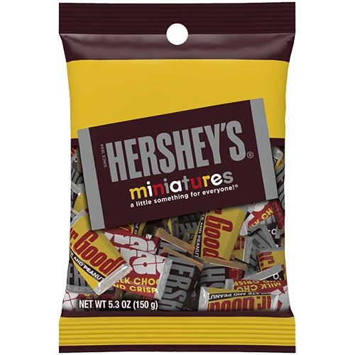 Order Hershey's Miniatures Bagged food online from Speedy's Convenience Store #10 store, Saint Joseph on bringmethat.com