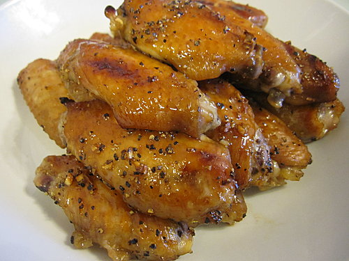 Order A07. Honey & pepper Chicken Wings food online from Wok Station store, San Francisco on bringmethat.com