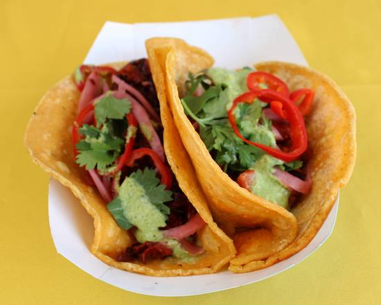Order Hibiscus & Shiitake Taco (Keto, Vegan) food online from Plants + Animals store, Los Angeles on bringmethat.com