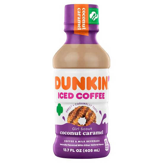 Order Dunkin' Donuts Donuts Iced Coffee Coconut Caramel food online from Exxon Food Mart store, Port Huron on bringmethat.com