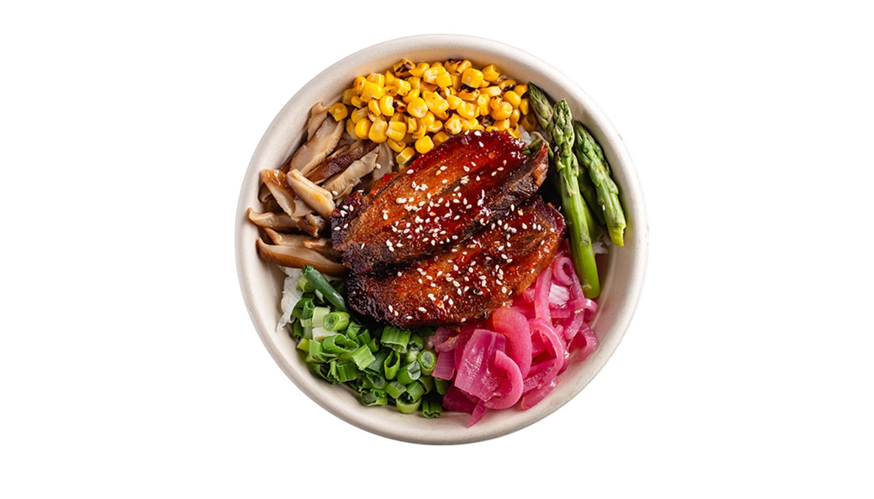 Order Korean Rib Bowl food online from Fresca Bowl & Poke Mahi store, Princeton on bringmethat.com
