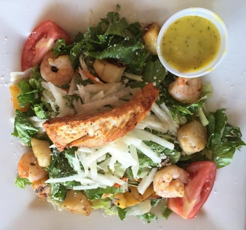 Order Seafood Salad food online from Blue Coyote Grill store, Palm Springs on bringmethat.com
