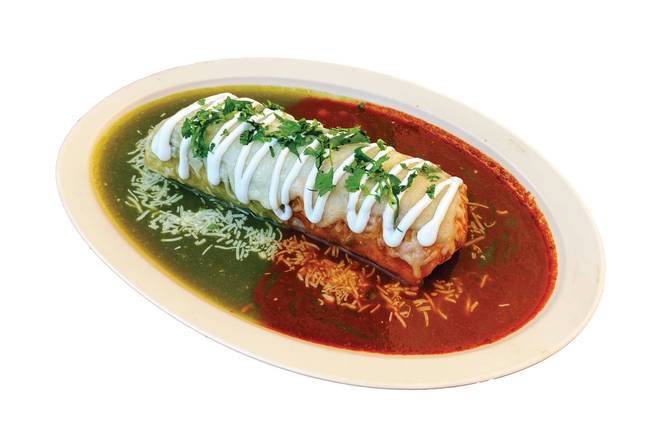 Order Burrito Mojado food online from Tacos El Veneno store, Los Angeles on bringmethat.com