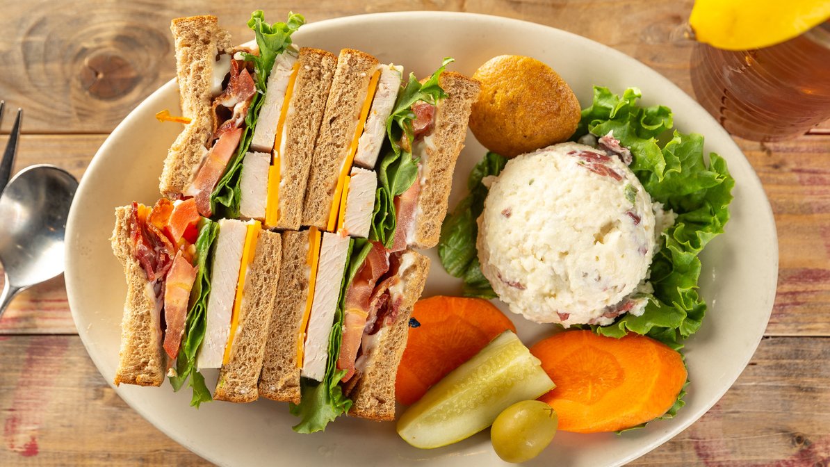 Order Club Sandwich food online from Savannah Cafe & Bakery store, Pasadena on bringmethat.com