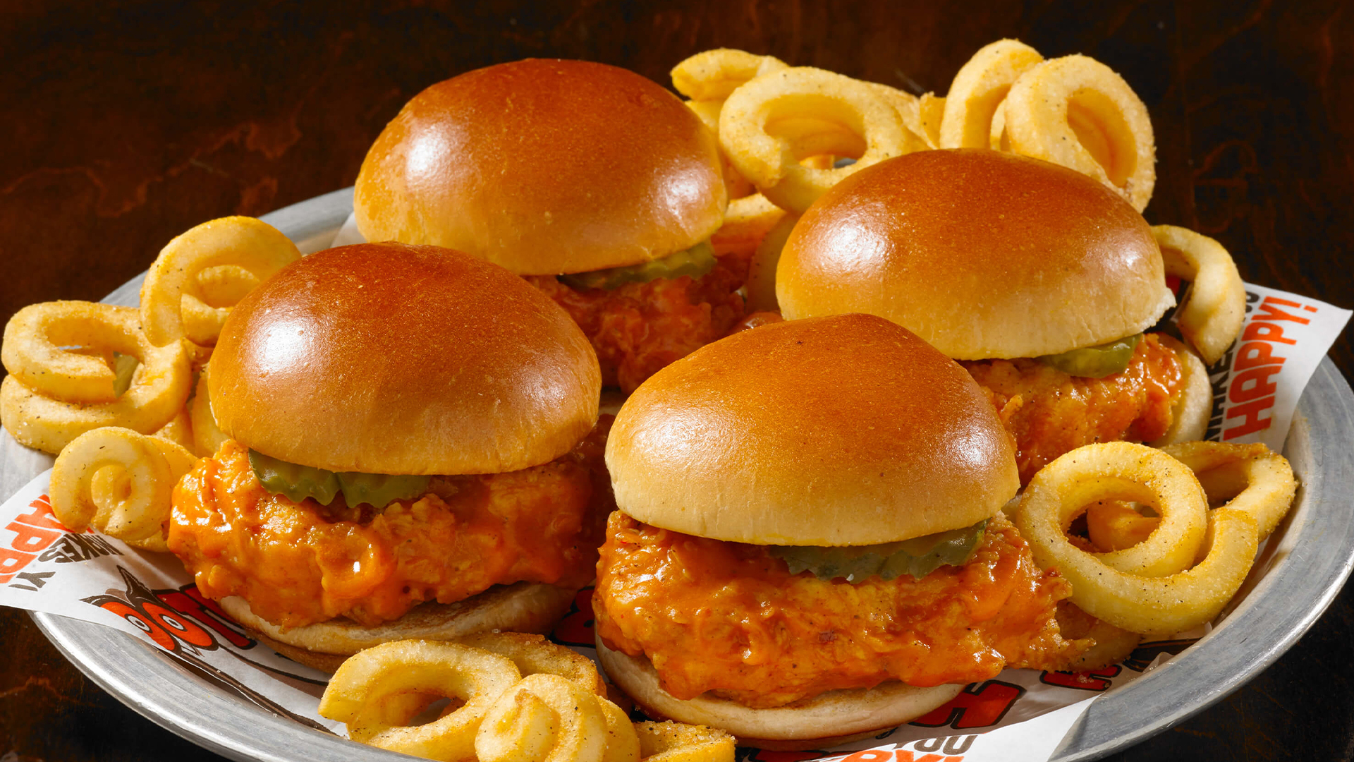 Order Buffalo Chicken Sliders food online from Hooters store, W Springfield on bringmethat.com