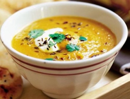 Order Soup of the Day (Cup) food online from Curbin Cuisine store, Des Moines on bringmethat.com