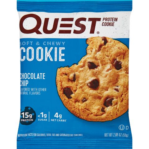 Order Quest Protien Cookie Double Chocolate Chip 2.08oz food online from 7-Eleven store, Las Vegas on bringmethat.com