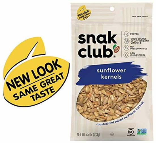 Order Snak Club - Sunflower Kernels food online from IV Deli Mart store, Goleta on bringmethat.com