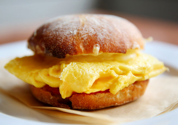 Order Egg and Cheese Sandwich food online from Fortissimo Coffee House store, Worcester on bringmethat.com