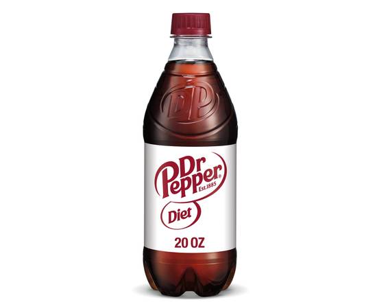 Order Diet Dr Pepper (20 oz) food online from Shell store, Bowie on bringmethat.com