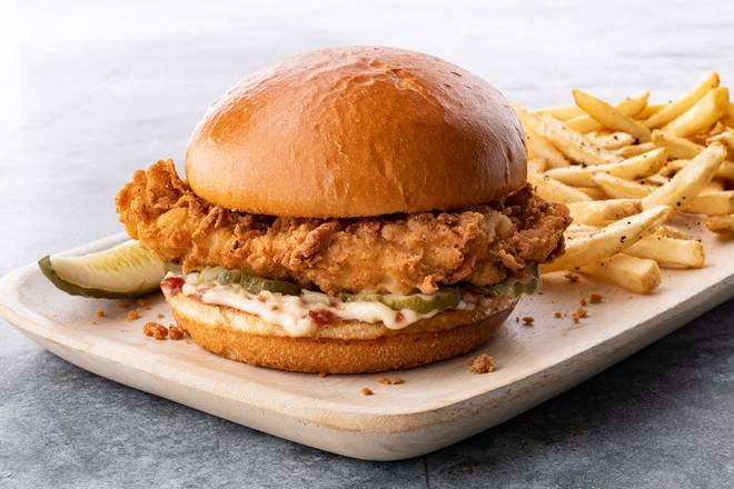 Order Chicken Fried Chicken Sandwich food online from Cotton Patch Cafe store, Mansfield on bringmethat.com