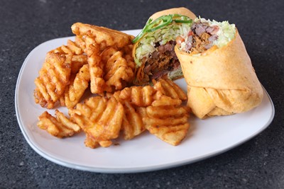 Order Steak Wrap food online from Tumbleweed Tex Mex Grill store, New Albany on bringmethat.com