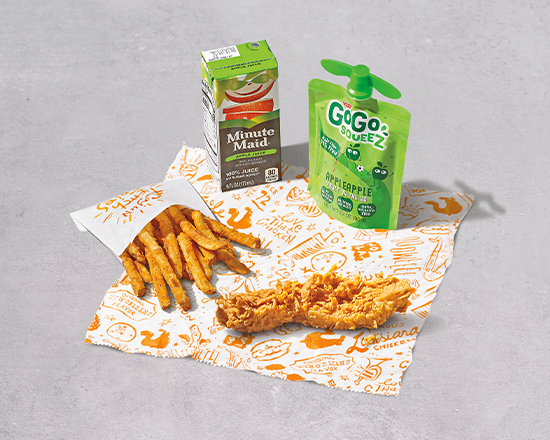 Order Handcrafted Tenders Kids' Meal food online from Popeyes store, Chicago on bringmethat.com