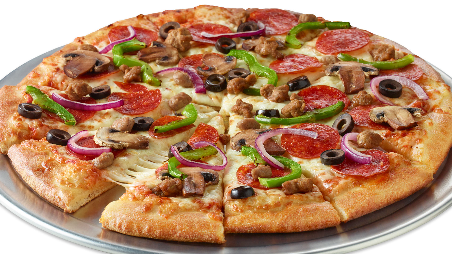 Order Super Combo Pizza food online from Chuck E. Cheese store, Kennewick on bringmethat.com