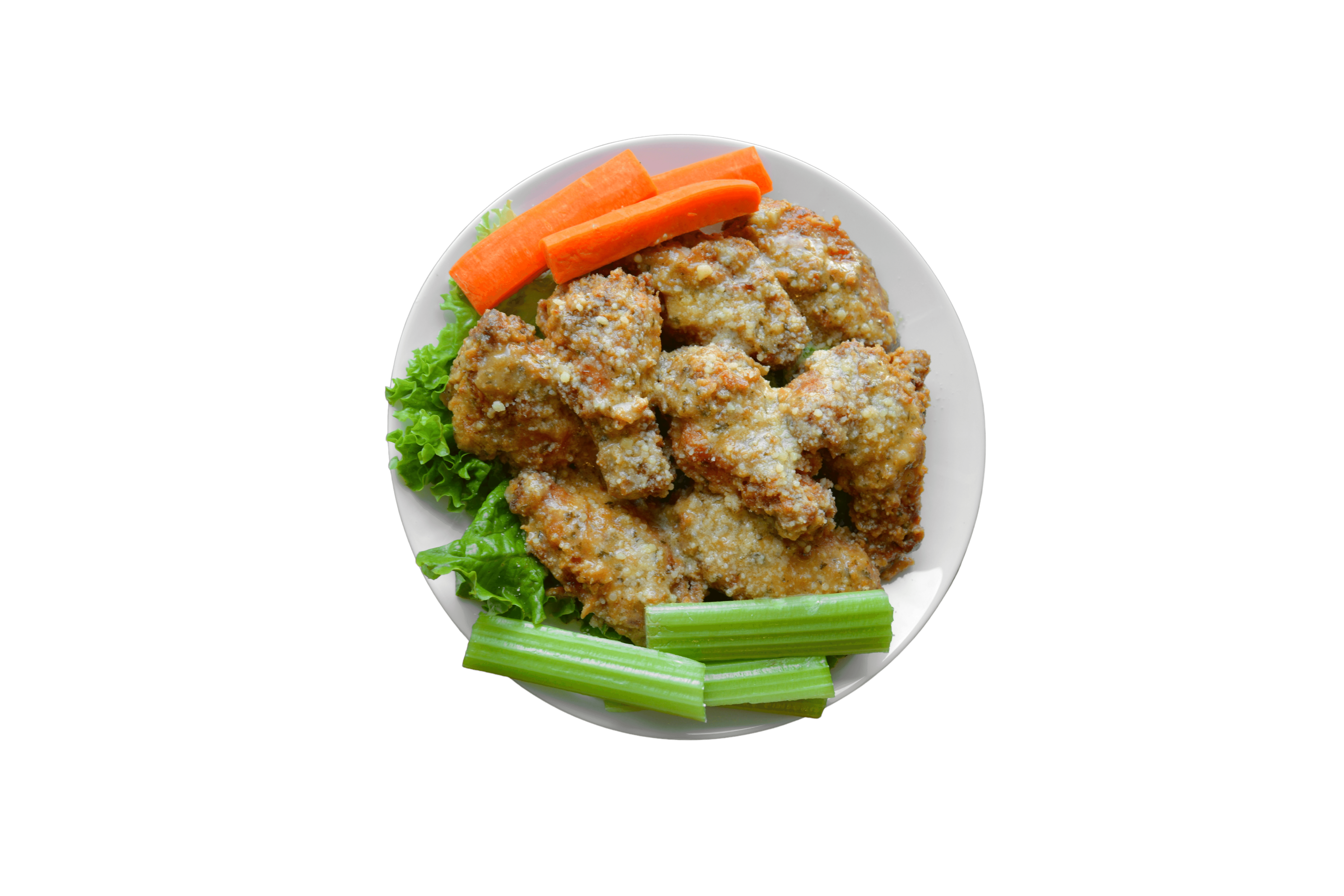 Order Garlic Parmesan Wings food online from Halal China Kitchen Plus store, Jamaica on bringmethat.com