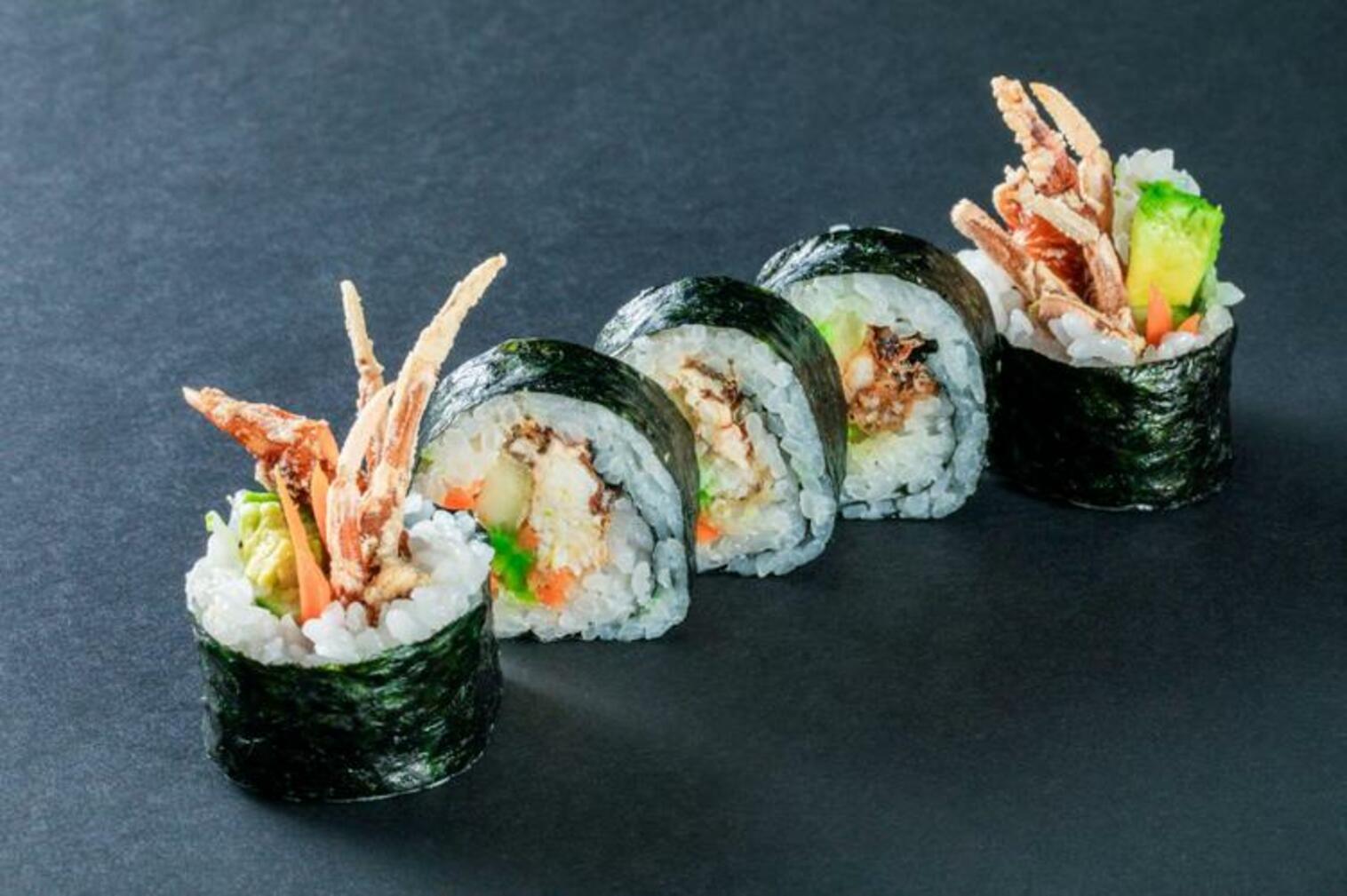 Order (a174) Spider Roll food online from Sushi Stop store, Los Angeles on bringmethat.com