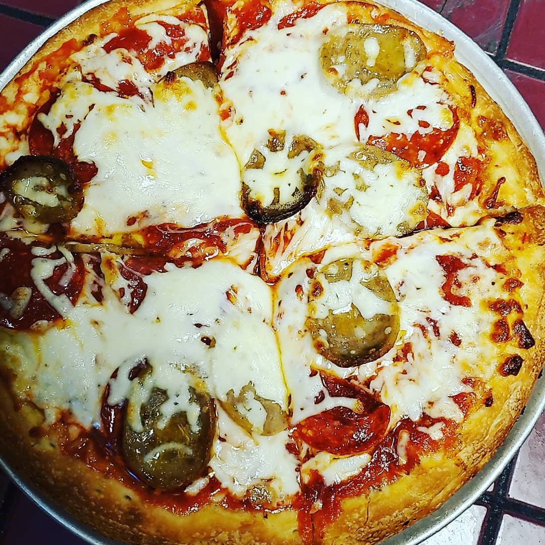 Order Special Pan Pizza - Personal 12'' food online from Jo-Jo's Pizza store, Elizabethville on bringmethat.com