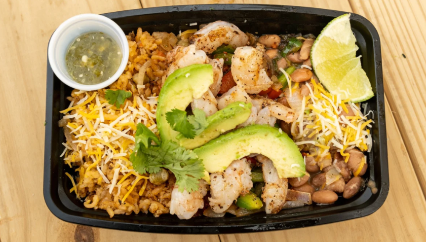 Order Shrimp Bowl food online from Tacoly Moly store, Austin on bringmethat.com
