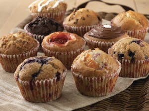 Order Jumbo Muffin 6 Pack (3360-5100 cal) food online from My Favorite Muffin store, Montrose on bringmethat.com