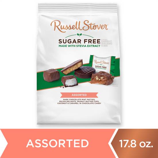 Order Russell Stover Sugar Free Assortment with Stevia (17.75 oz) food online from Rite Aid store, Eugene on bringmethat.com