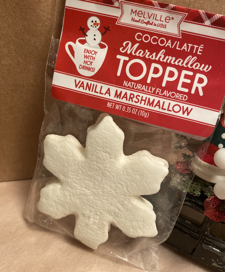 Order Snowflake Marshmallow Topper food online from The Sweet Shop Nyc store, New York on bringmethat.com