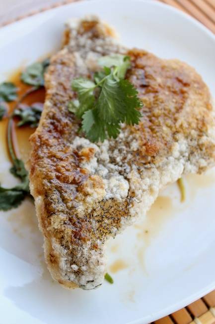 Order 酥炸老虎班 Deep Fried Pearl Grouper Fillet food online from Phoenix Kitchen store, Temple City on bringmethat.com