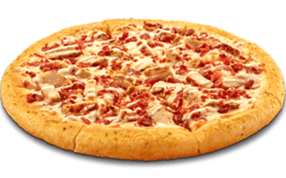 Order Chicken Bacon Ranch Pizza - Junior (4 Slices) food online from Hungry Howies Pizza store, Tuscaloosa on bringmethat.com