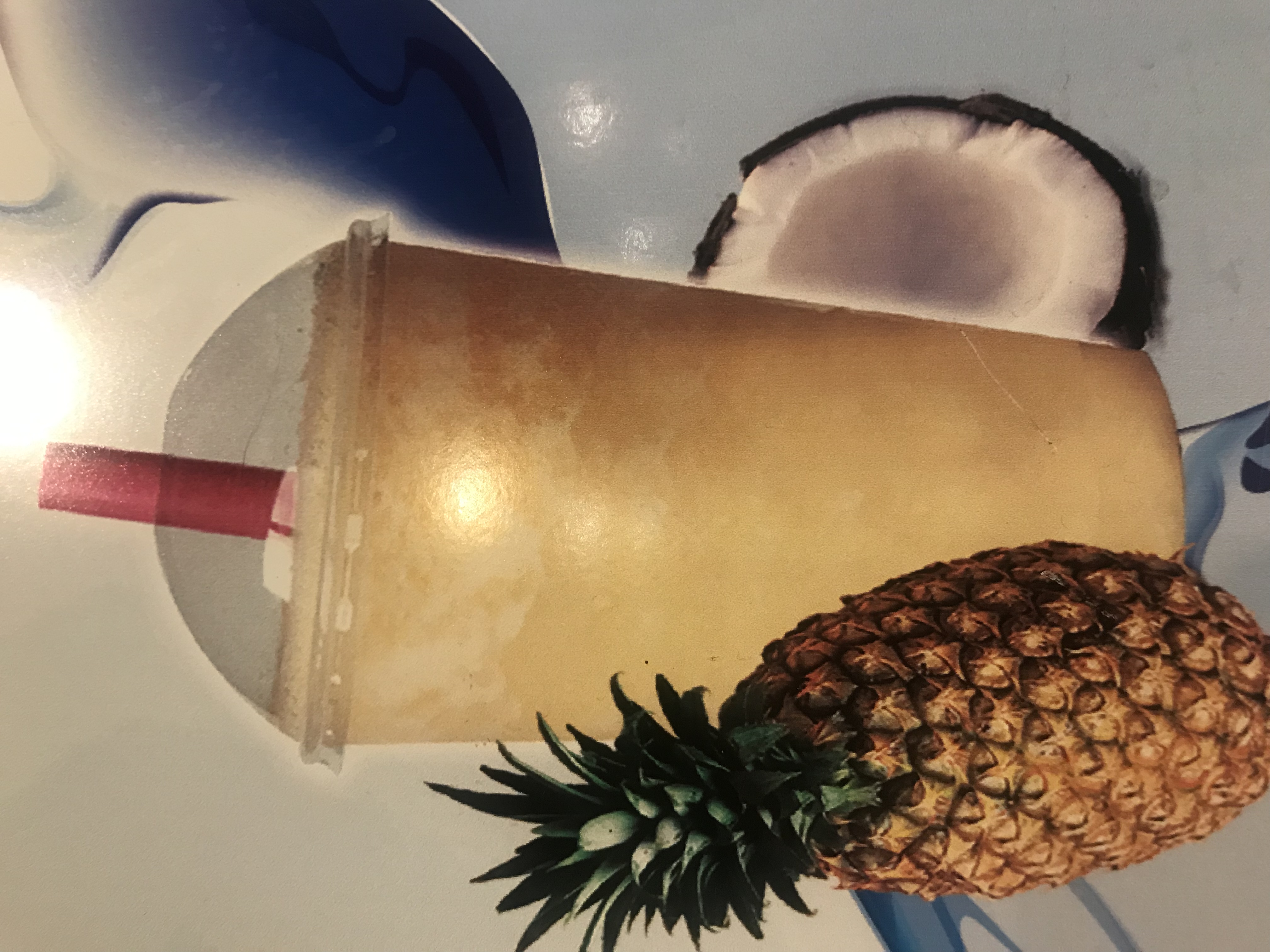 Order Pineapple Coconut Smoothie food online from Yummy store, Chicago on bringmethat.com