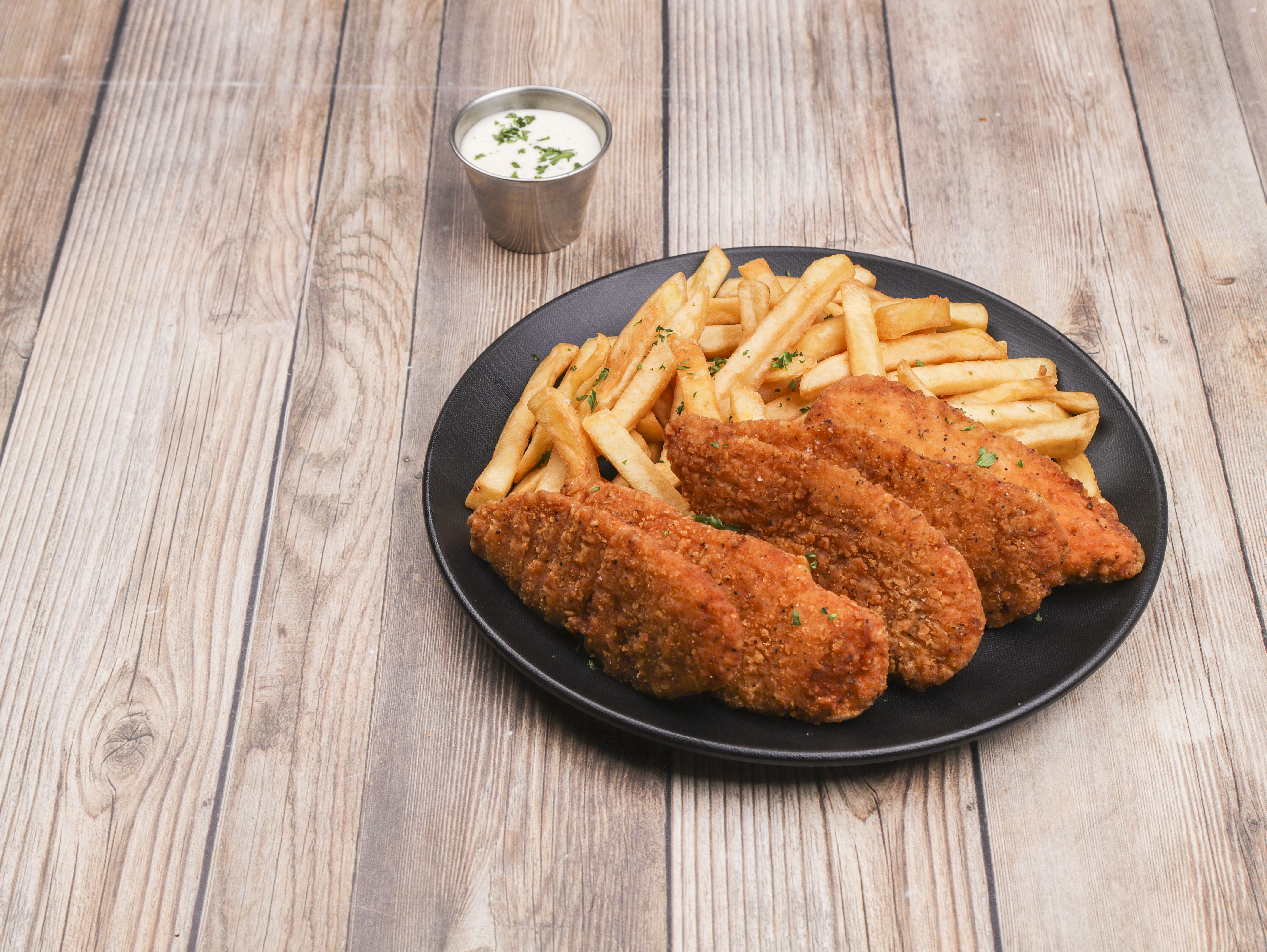 Order Chicken Tenders with French Fries Combo food online from Original Boston Style Pizza store, Philadelphia on bringmethat.com