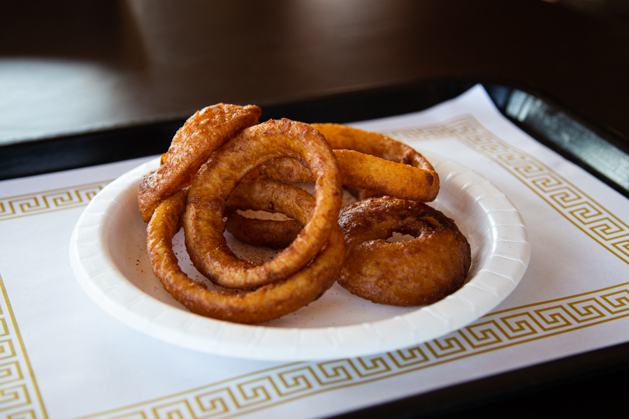 Order Onion Rings food online from Number One Gyro Shoppe store, Hillard on bringmethat.com