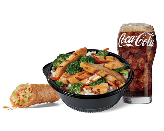 Order Chicken Teriyaki Bowl Combo food online from Jack in the Box store, Tomball on bringmethat.com