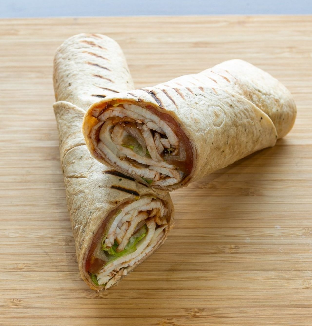 Order Ellie's Grilled BBQ Chicken Wrap food online from Ellie's Deli store, Naperville on bringmethat.com