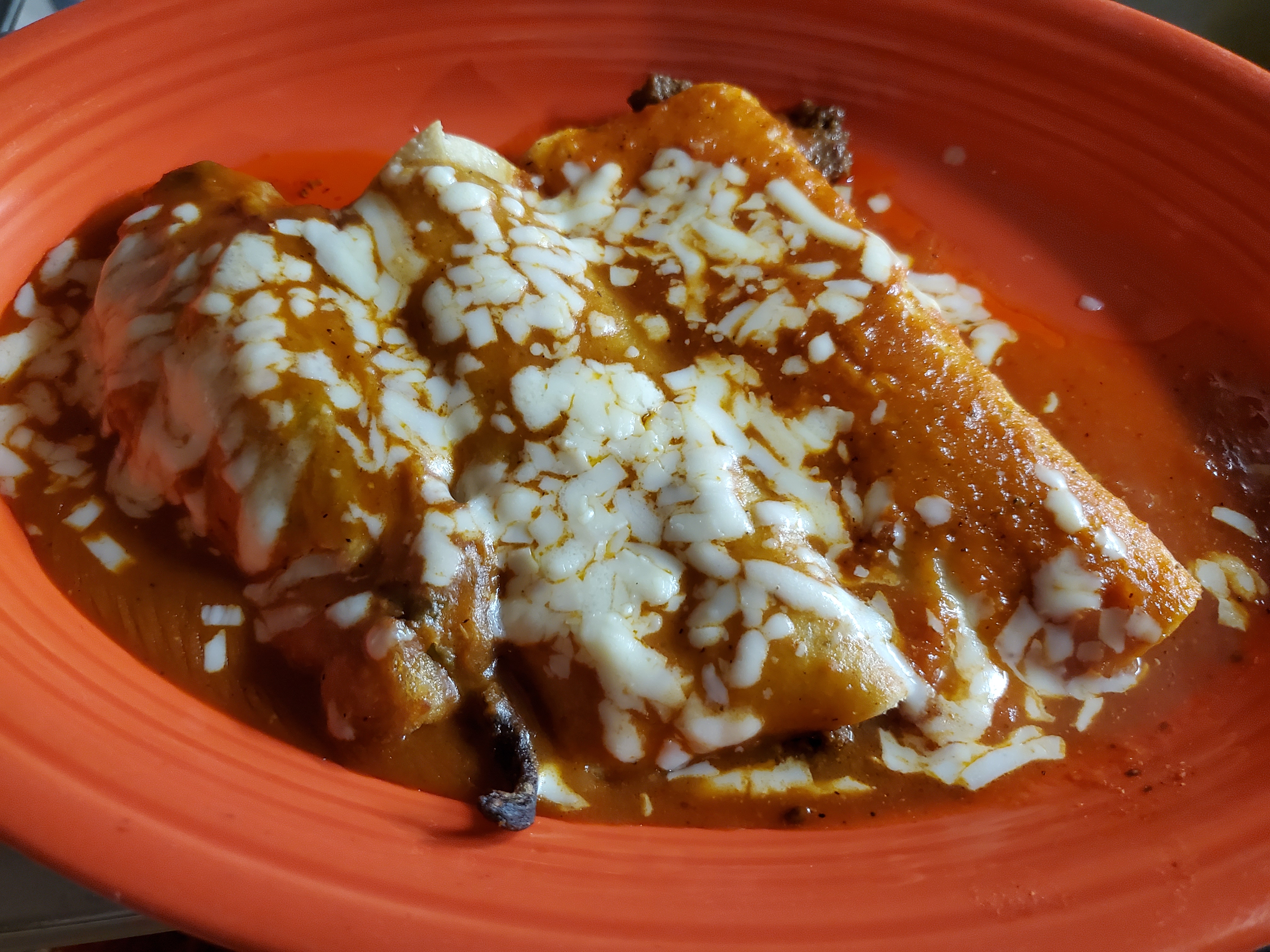 Order  13. Beef Enchilada, Beef Burrito, Chile Relleno food online from Los Gallos Mexican Grill store, Rochester on bringmethat.com
