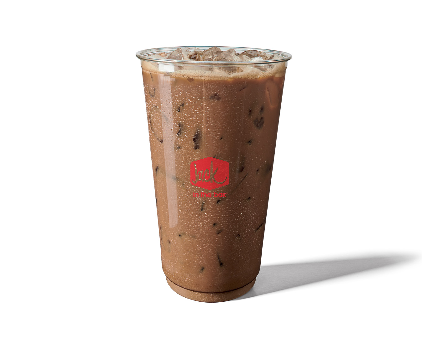 Order Large Mocha Sweet Cream Iced Coffee food online from Jack in the Box store, Phoenix on bringmethat.com