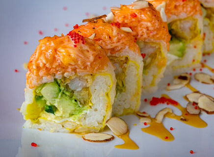 Order Foxy Lady Roll food online from Sushi Runner store, Miami on bringmethat.com