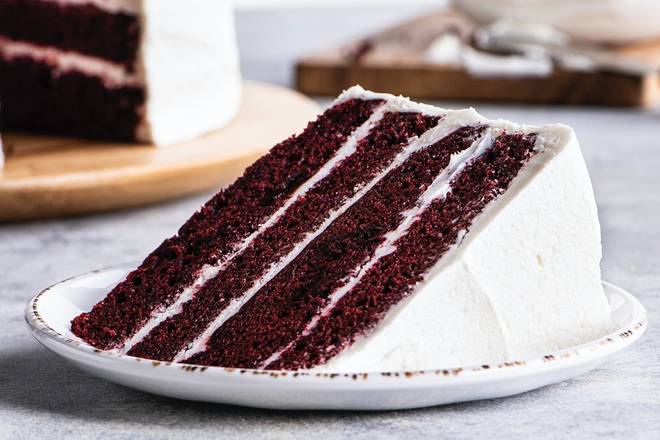 Order Red Velvet Cake Slice food online from Newk's Eatery - Tuscaloosa store, Tuscaloosa on bringmethat.com