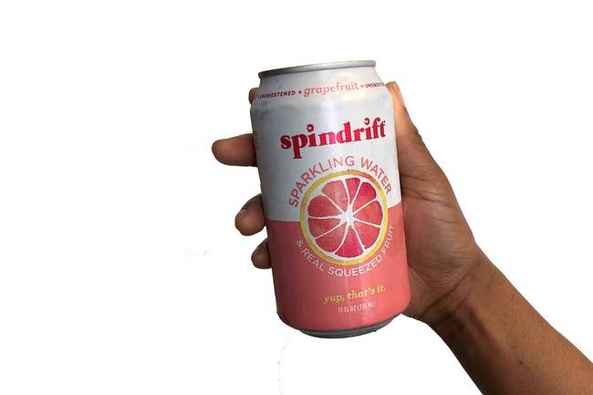 Order Spindrift Grapefruit Sparkling Water food online from Brightwok Kitchen store, Chicago on bringmethat.com