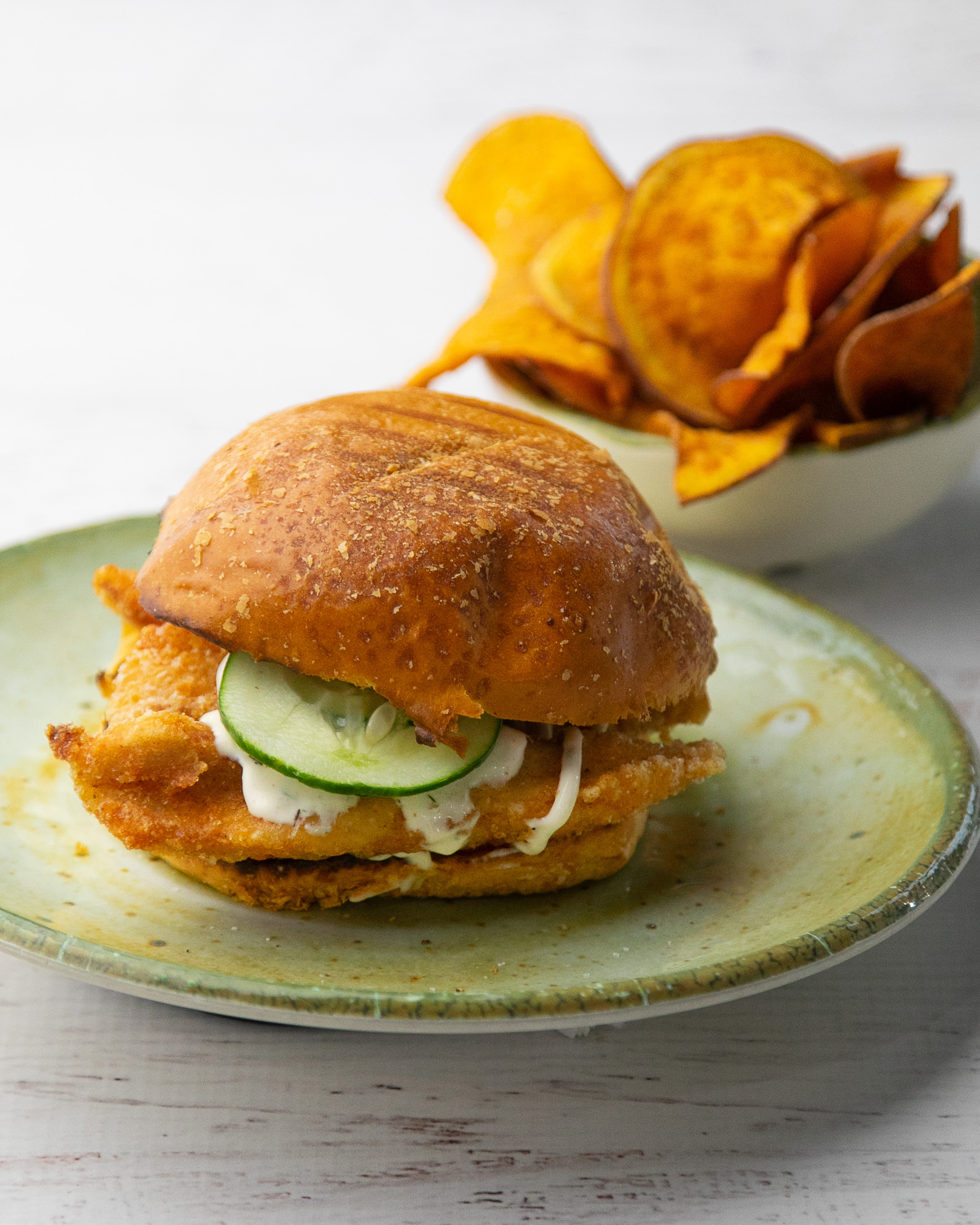 Order Organic Crispy Chicken Sandwich food online from Epic Food Co. store, Wilmington on bringmethat.com