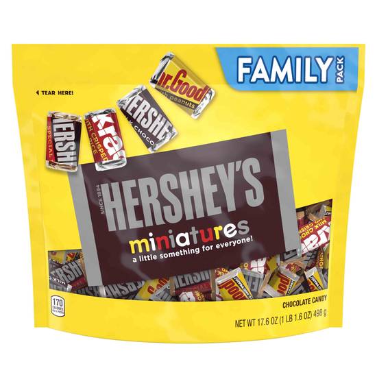 Order Hershey's Miniatures Chocolate Candy Assortment (17.6 oz) food online from Rite Aid store, Yamhill County on bringmethat.com