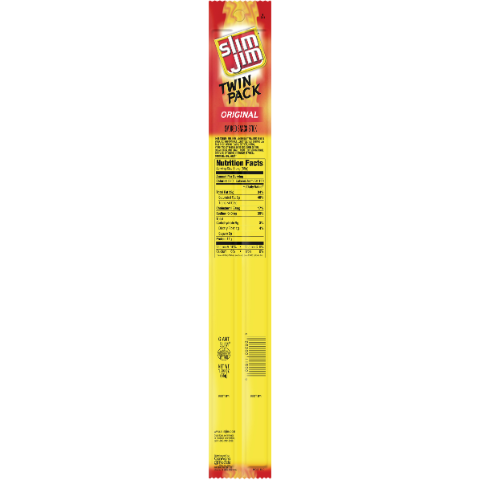 Order Slim Jim Original Twin 1.94oz food online from 7-Eleven store, Gaylord on bringmethat.com