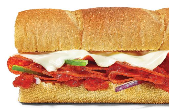 Order Pizza Sub Footlong Pro (Double Protein) food online from SUBWAY® store, Oak Ridge on bringmethat.com