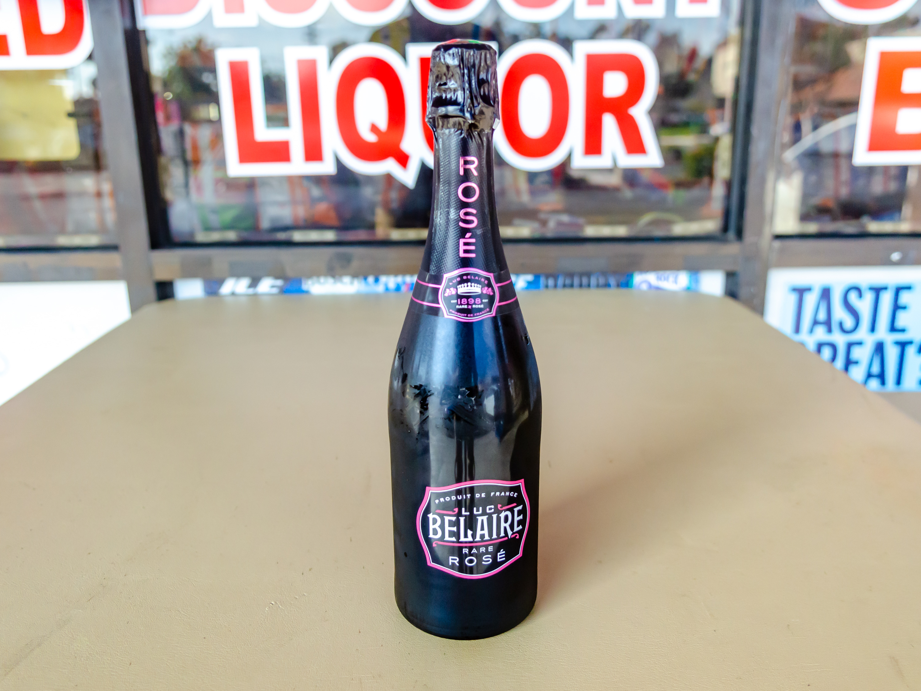 Order 750 ml Luc Belaire Rare Luxe Champagne food online from Milano Liquor store, Oceanside on bringmethat.com