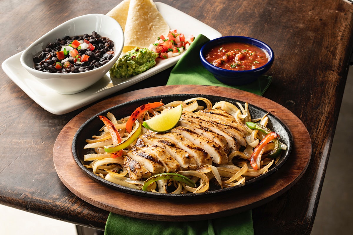 Order Border Smart Chicken Fajitas food online from On The Border store, Naperville on bringmethat.com