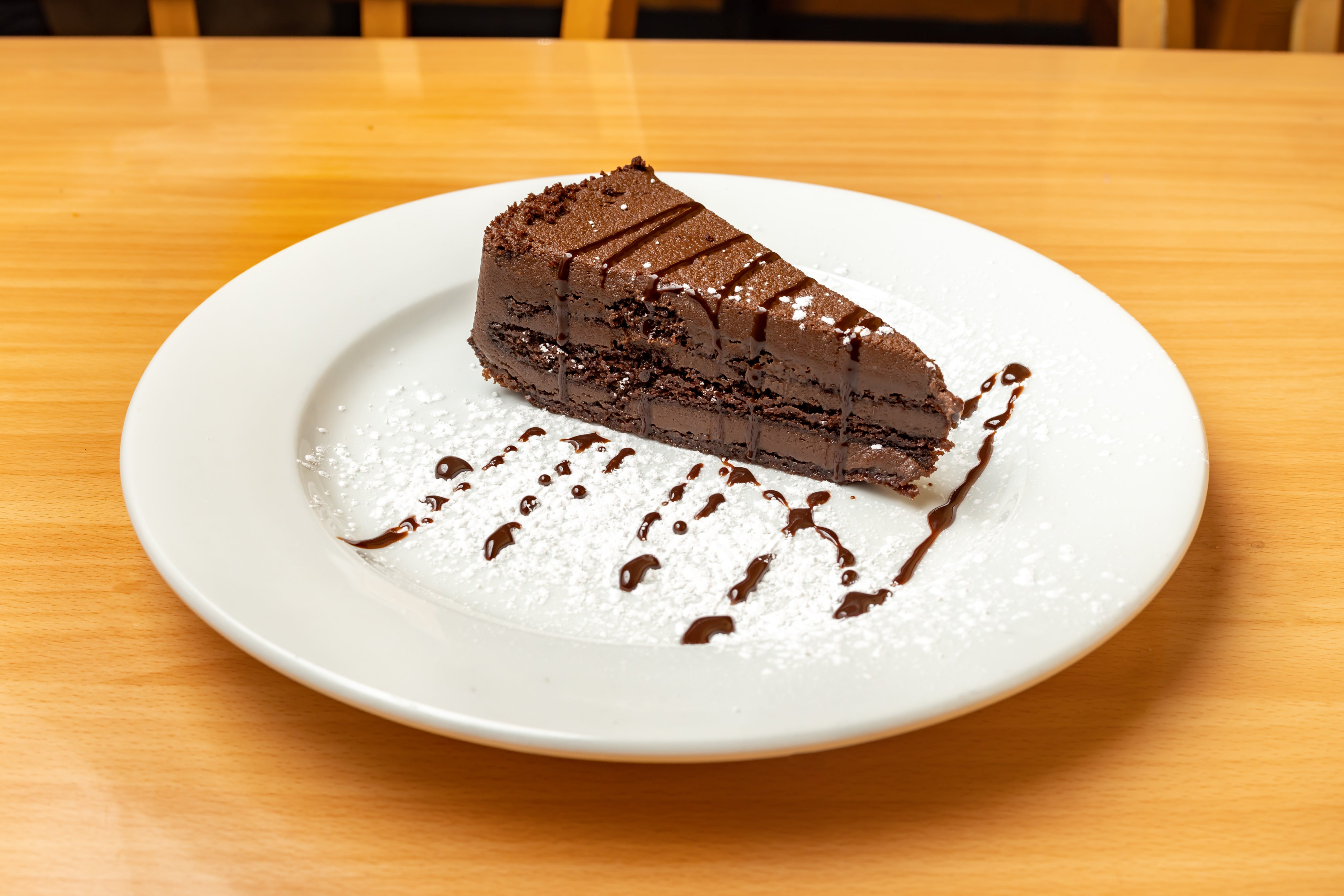 Order Chocolate Cake - Dessert food online from Valentino's store, Fresh Meadows on bringmethat.com