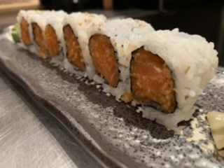 Order Crunchy Spicy Salmon Roll food online from Bayridge sushi store, Brooklyn on bringmethat.com