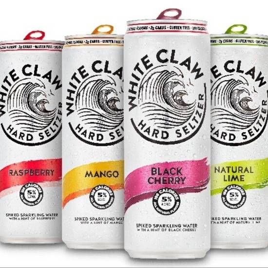 Order White Claw (Single Can) food online from Hammer Liquor store, Stockton on bringmethat.com