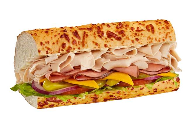 Order #26 Turkey, Ham & Cheddar food online from Togos Eatery store, Concord on bringmethat.com